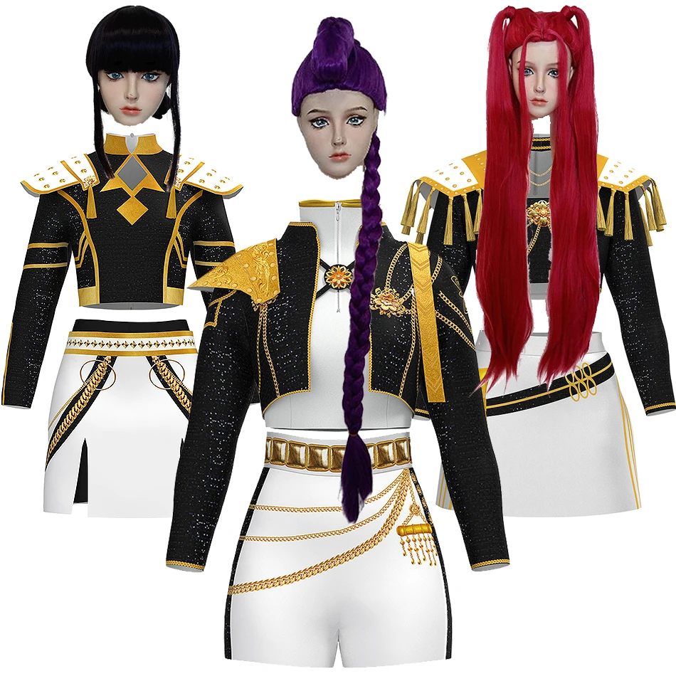 Anime Zoey Cosplay - Rumi Cosplay Zoey Costume Black Golden