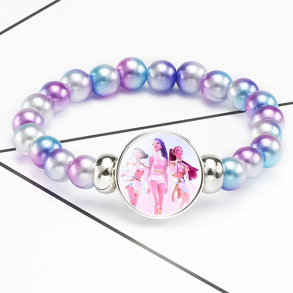 Anime Zoey Cosplay - Kpop Idol Beaded Bracelet Rumi Mira