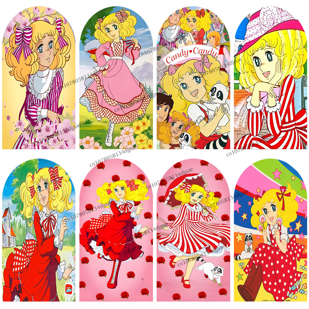 Anime Cosplay Girl Photo - Manga Candy Candy Anime Backdrop Arch