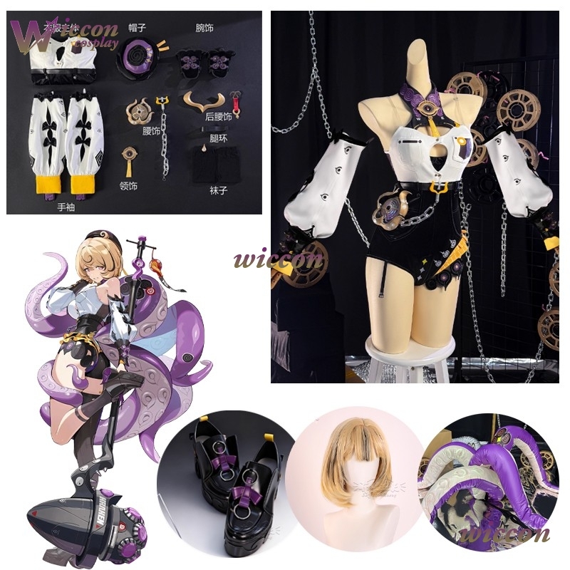 Anime Cosplay Zzz - Game ZZZ New Yidhari Cosplay Costume