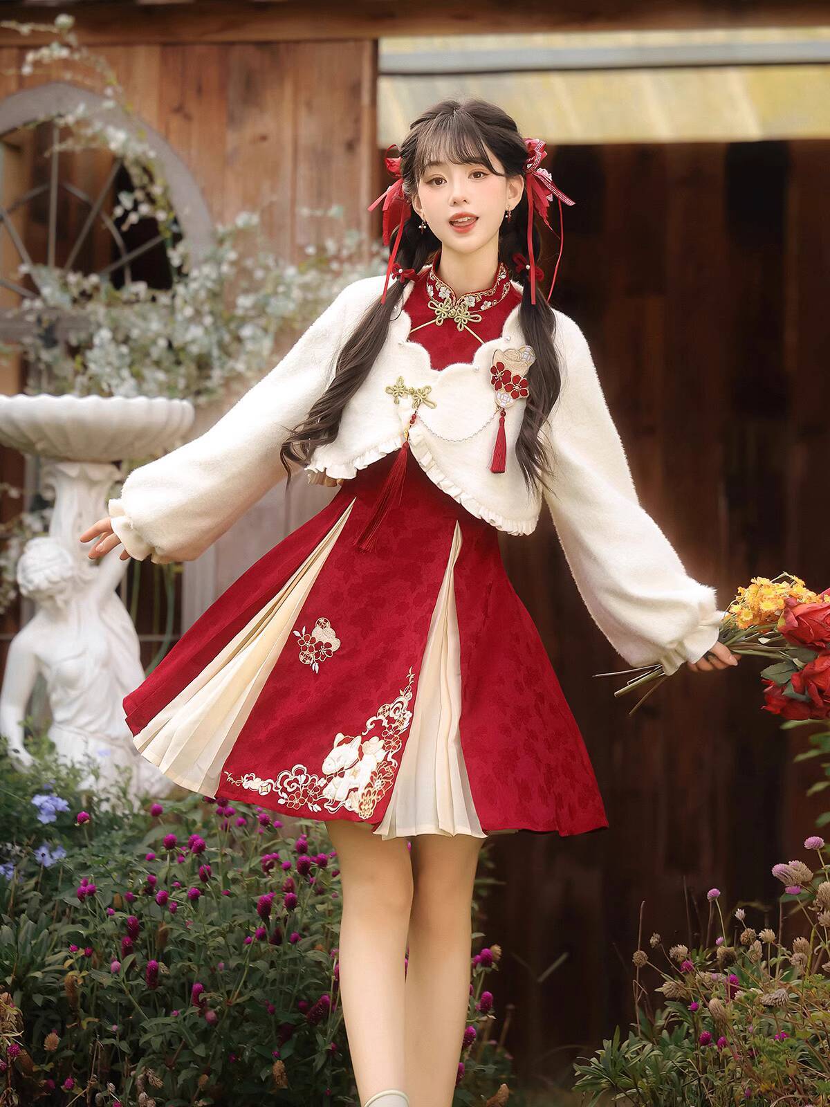 Anime Cosplay In Chinese - New Chinese Style Improve Hanfu Women