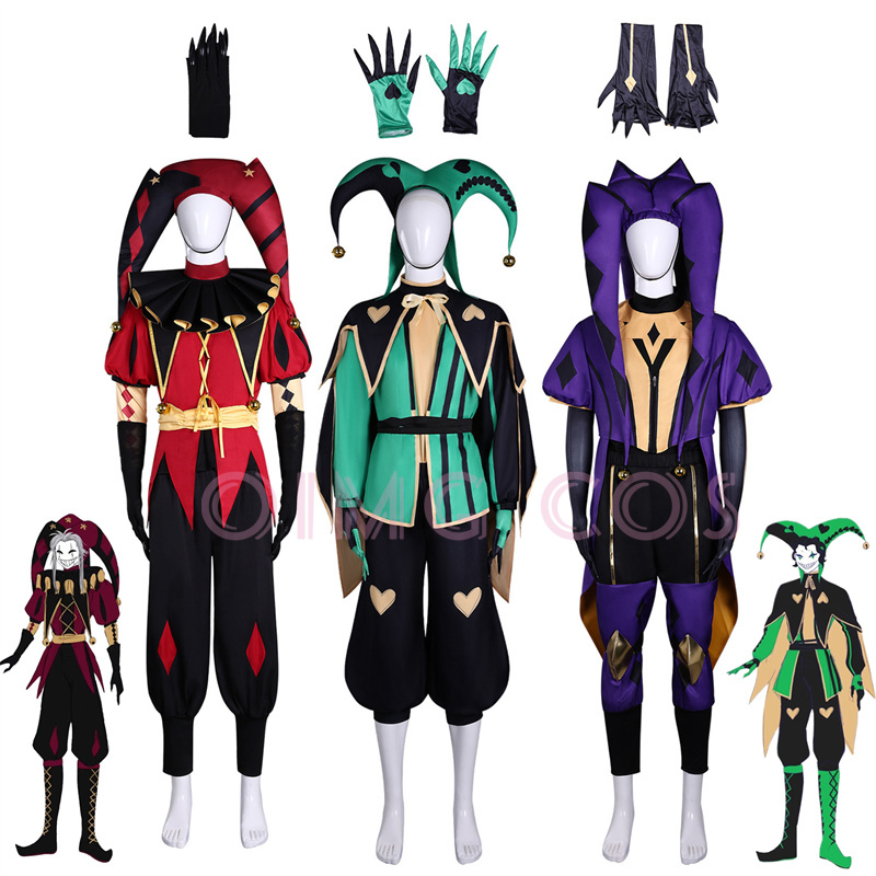 Women Anime Cosplay - TheFreakCircus Pierrot Cosplay Costume Harlequin Adult