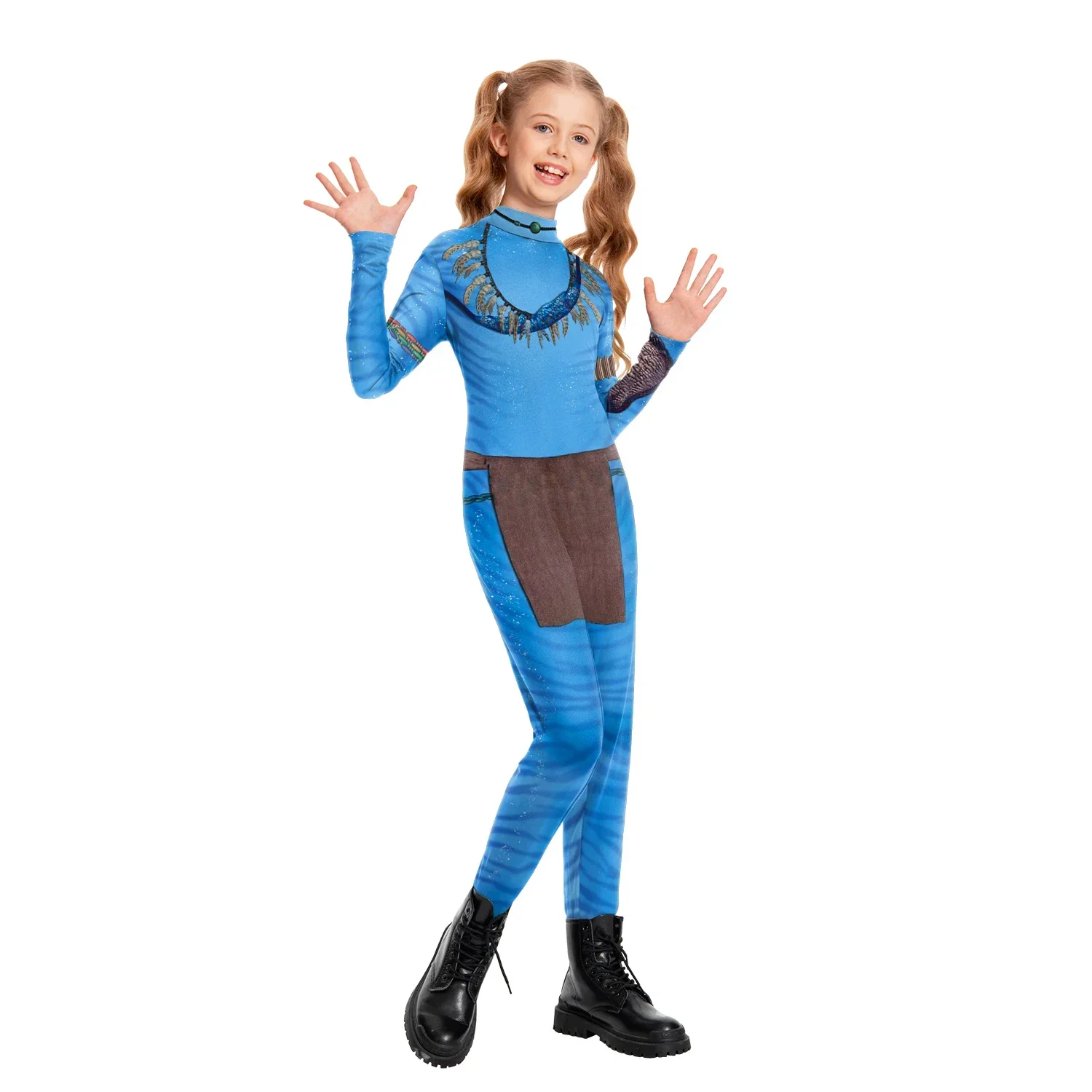 Boy Girl Avatar Bodysuit Hallo - Cosplay Avatar Anime recension och pris