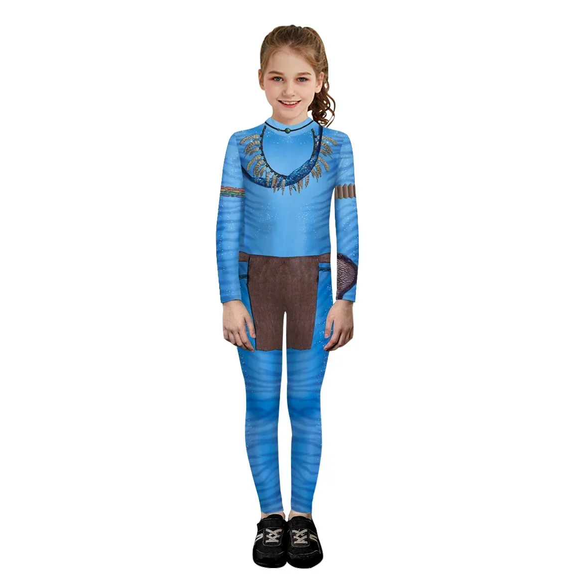 Boy Girl Avatar Bodysuit Hallo - Cosplay Avatar Anime recension och pris