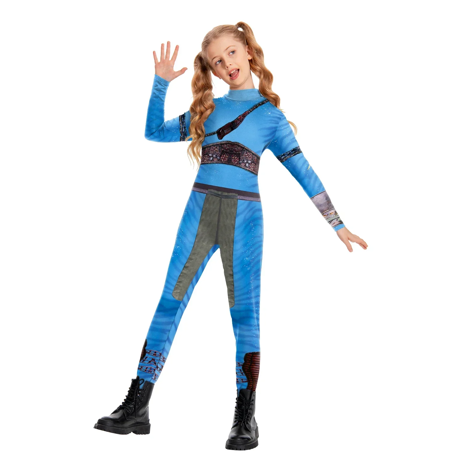Boy Girl Avatar Bodysuit Hallo - Cosplay Avatar Anime recension och pris