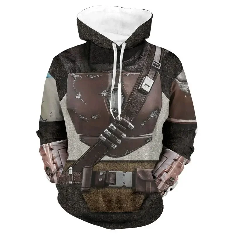 SW The Mandalorian Hoodies Cos - Cosplay Anime Basic recension och pris