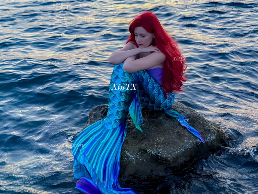 HOT!2025 Adult Mermaid Tail Sw - Anime Cosplay Girl Photo recension och pris