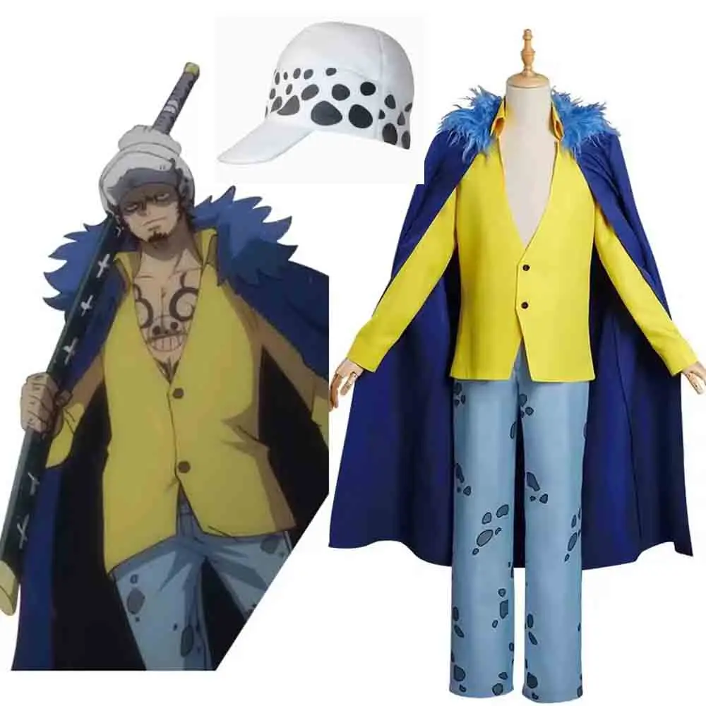 Anime  Trafalgar D Water Law C - Anime Cosplay Boy recension och pris