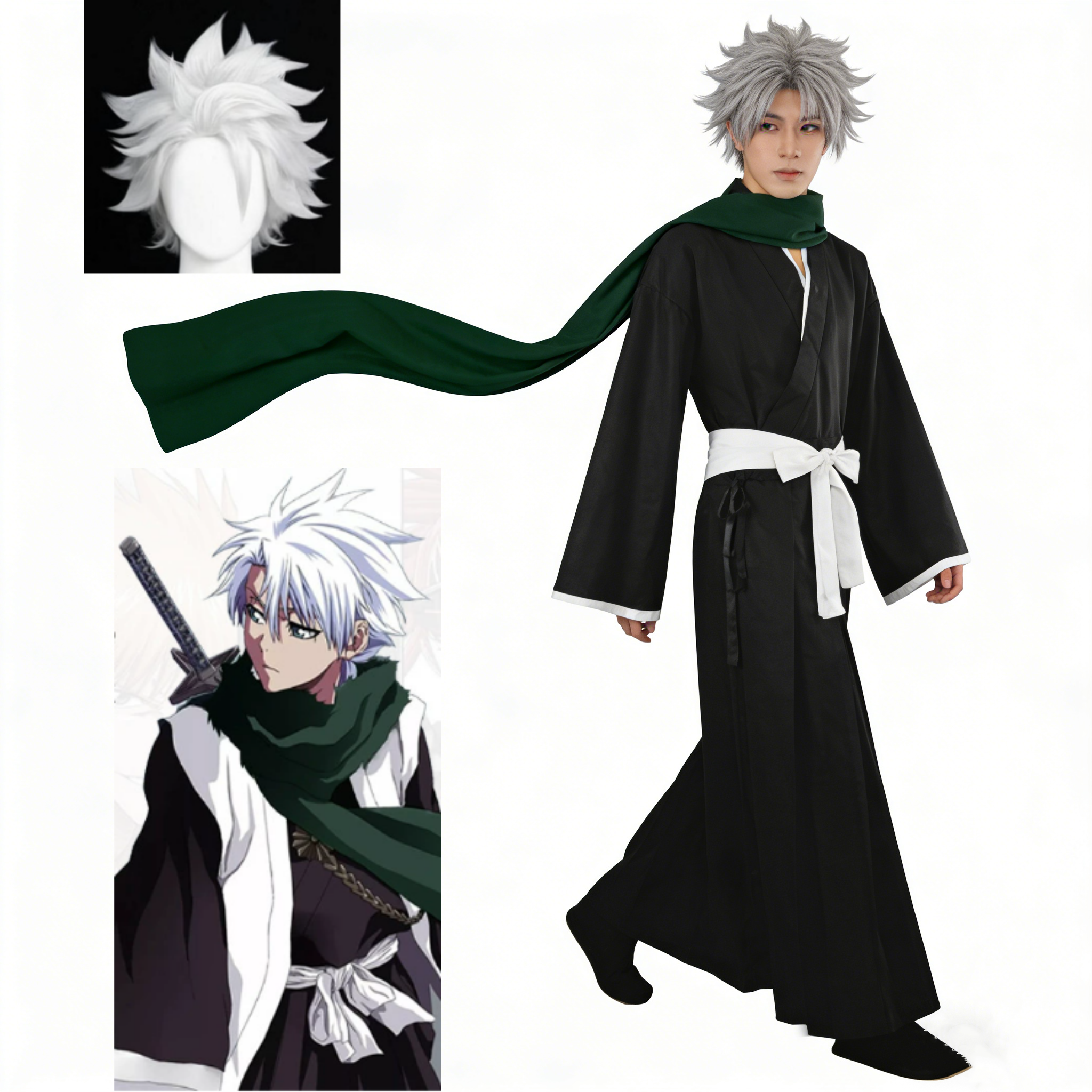 Anime BLEACH Hitsugaya Toshiro - Anime Cosplay Bleach recension och pris