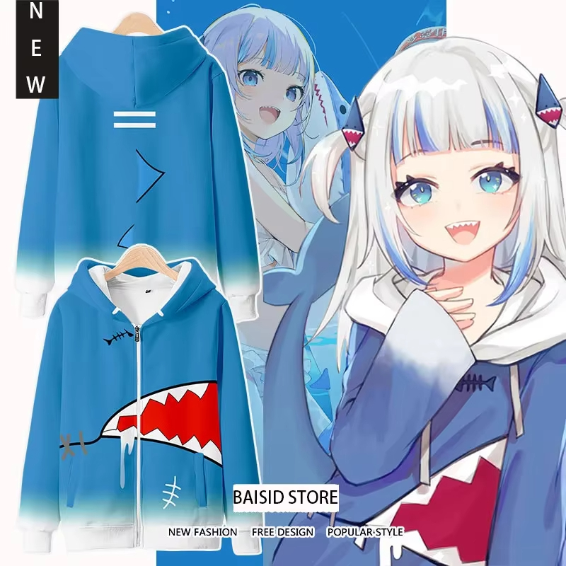 anime Gawr Gura cosplay 3D Pri - Cosplay Anime Basic recension och pris