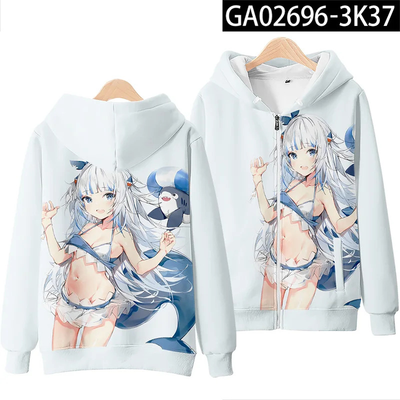anime Gawr Gura cosplay 3D Pri - Cosplay Anime Basic recension och pris