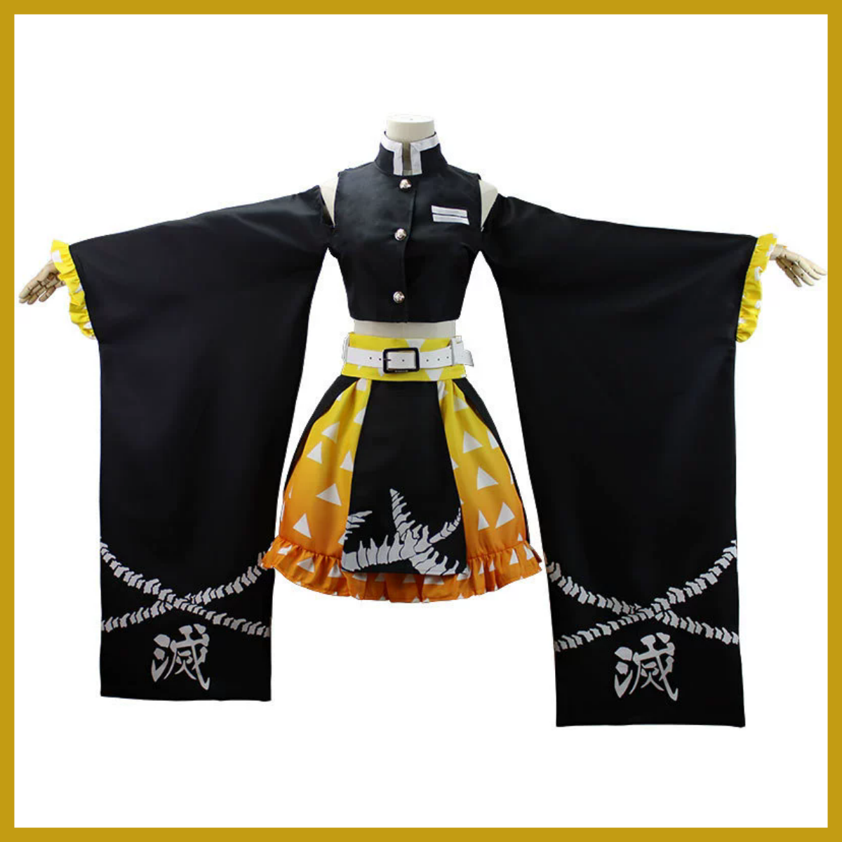 Anime Agatsuma Zenitsu Cosplay - Anime Cosplay Couple recension och pris