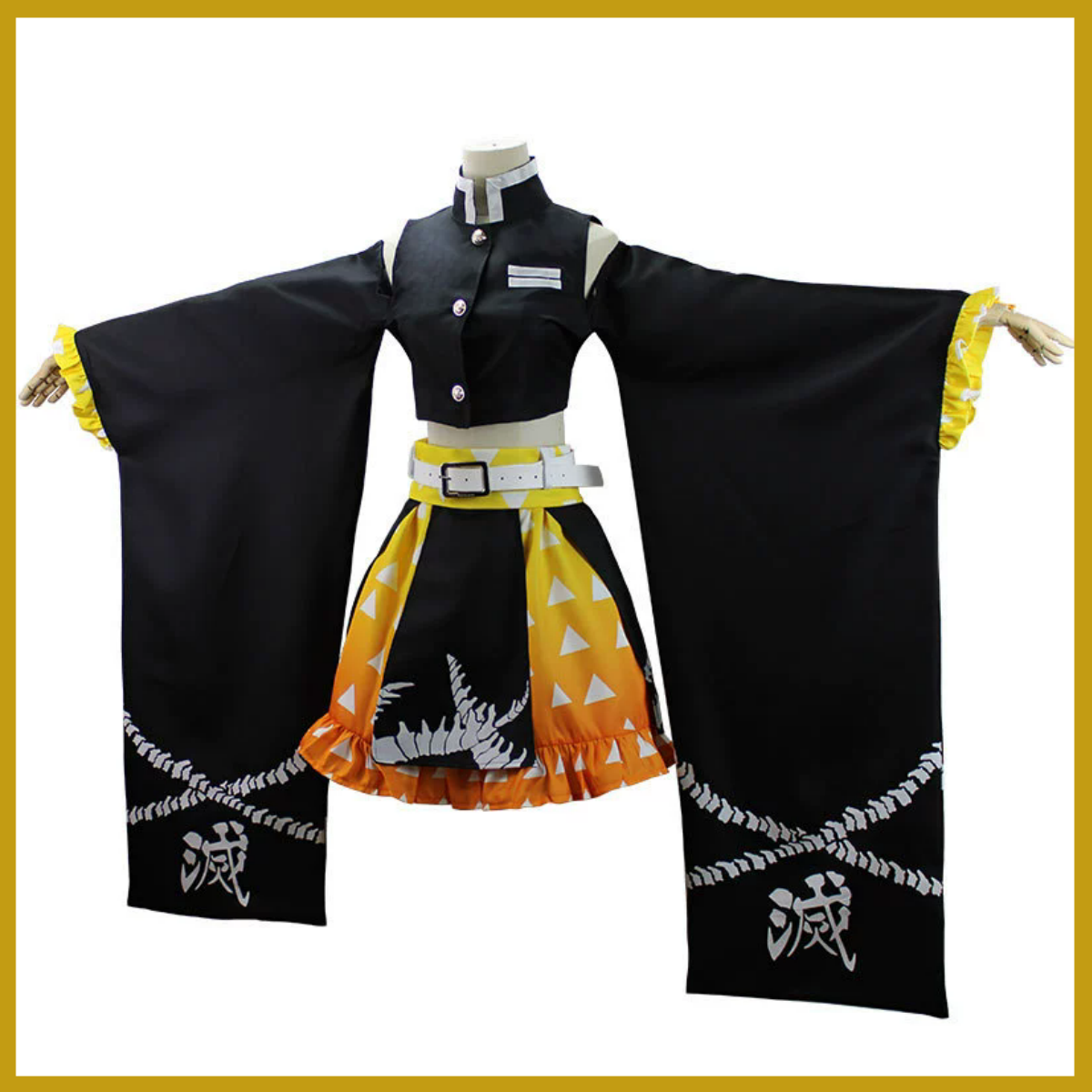 Anime Agatsuma Zenitsu Cosplay - Anime Cosplay Couple recension och pris