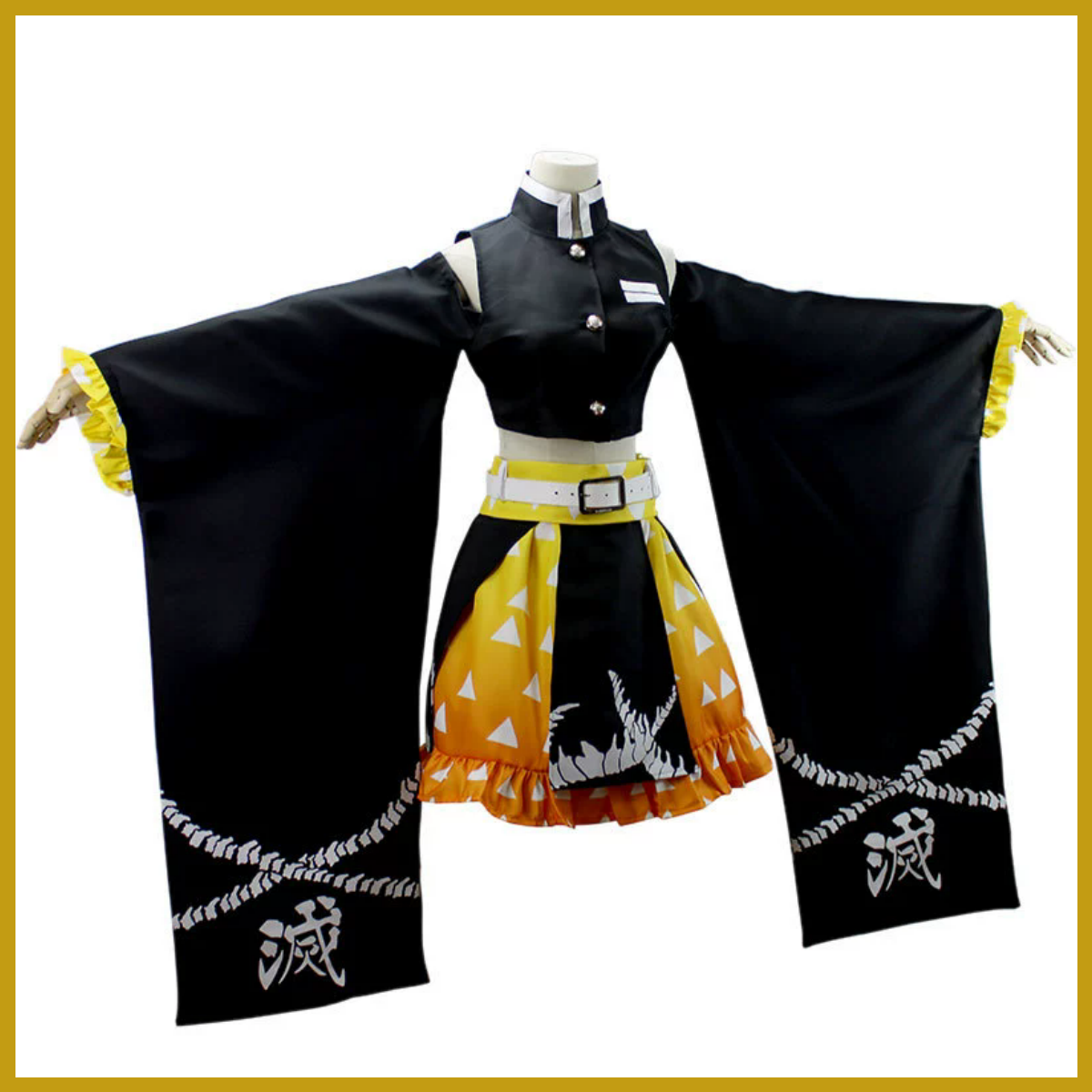 Anime Agatsuma Zenitsu Cosplay - Anime Cosplay Couple recension och pris