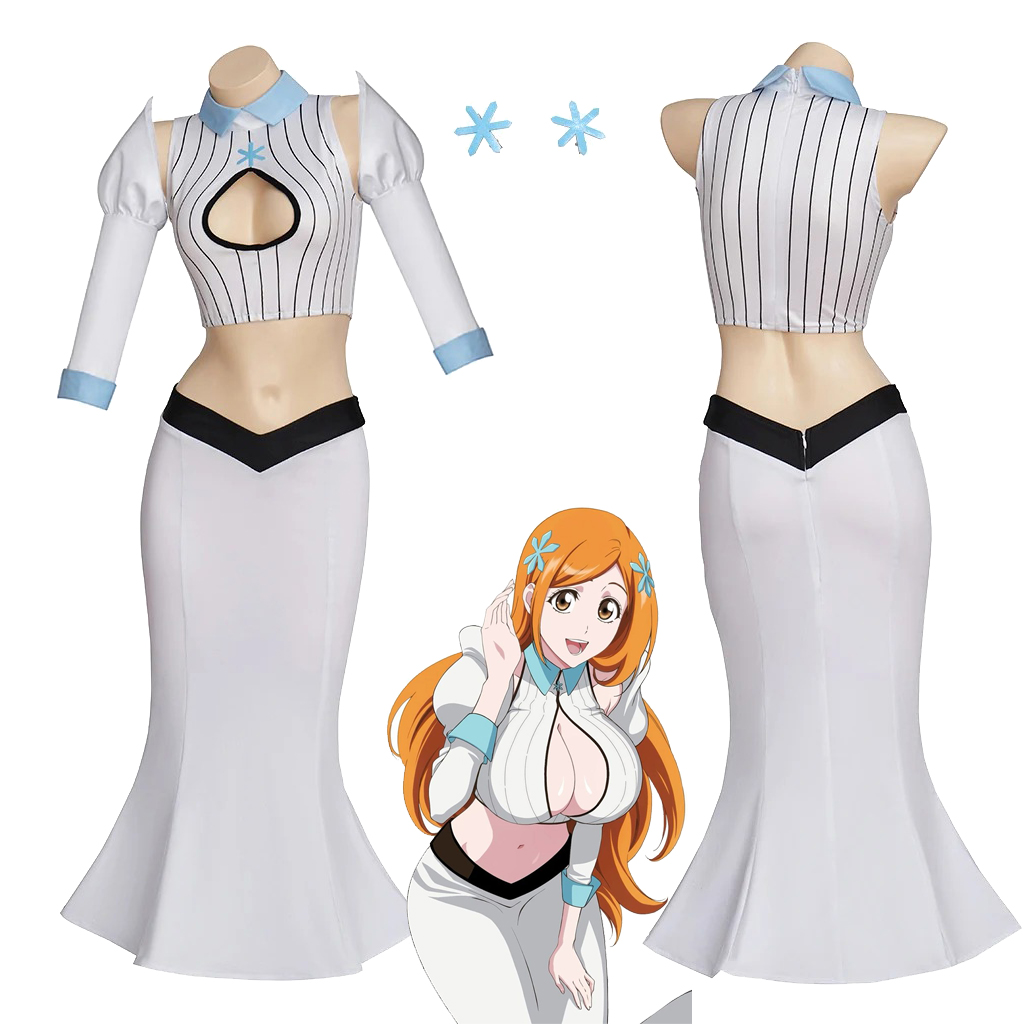 Anime Bleach Orihime Inoue Cos - Anime Cosplay Bleach recension och pris