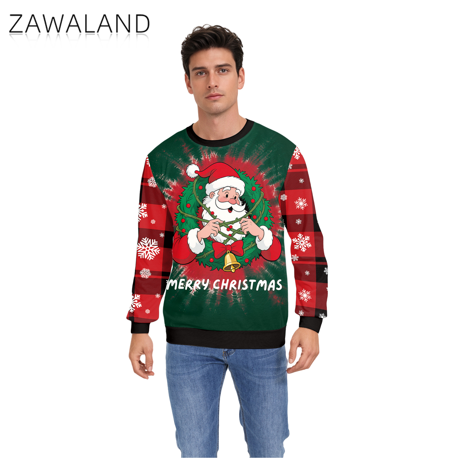 Ugly Christmas Sweatshirt for  - Anime Cosplay Couple recension och pris