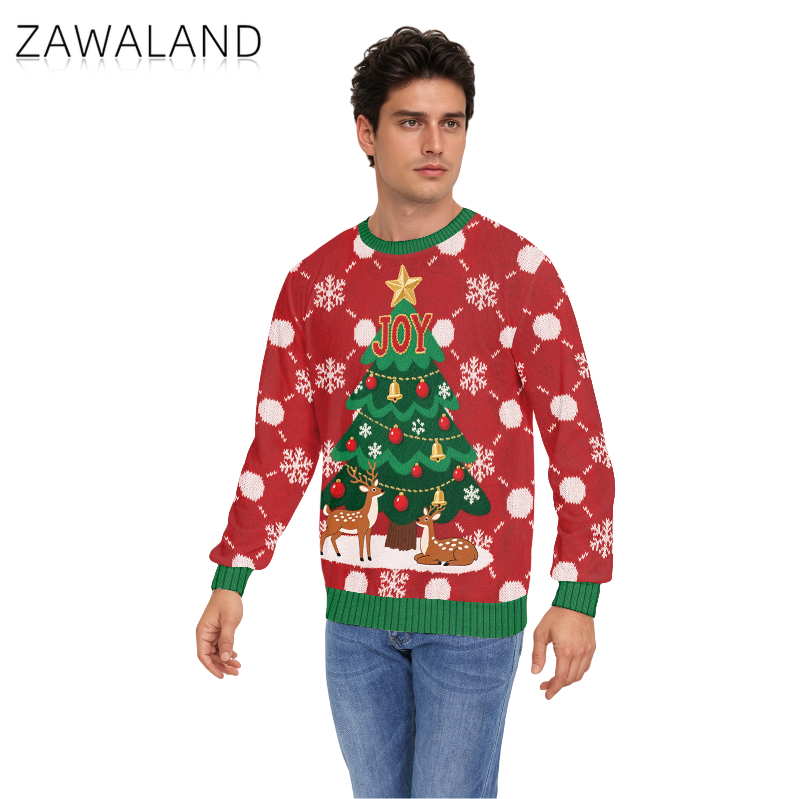 Ugly Christmas Sweatshirt for  - Anime Cosplay Couple recension och pris