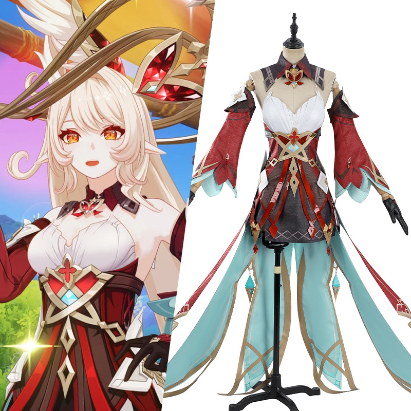 Genshin Impact Alice Cosplay S - Women Anime Cosplay recension och pris