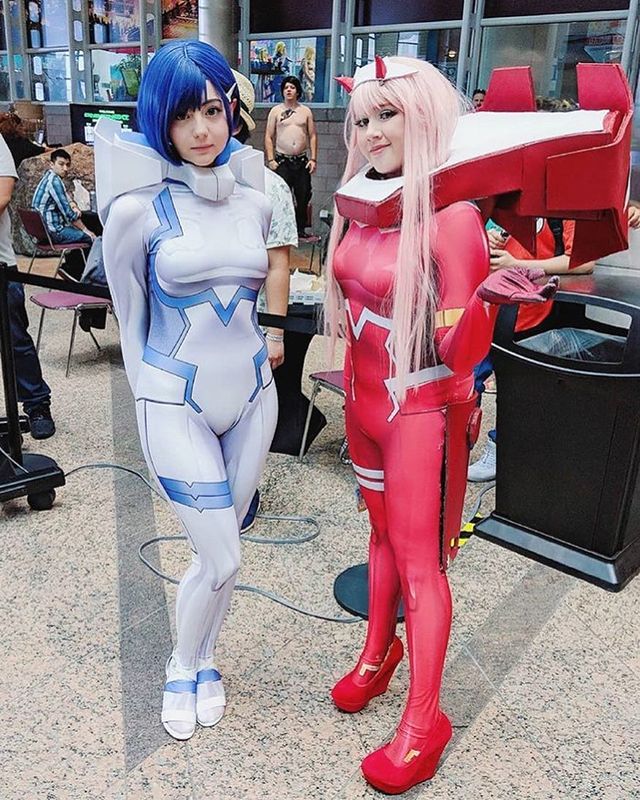 Adults Zero Two Cosplay Costum - Anime Zoey Cosplay recension och pris
