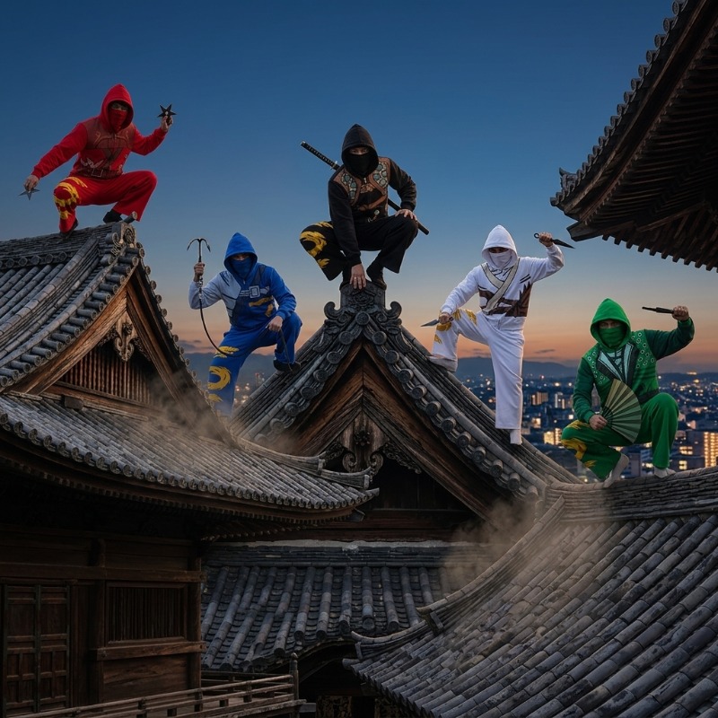 Ninja Warrior Armor Hoodie Set - Anime & Cosplay Expo Acx 2025 recension och pris