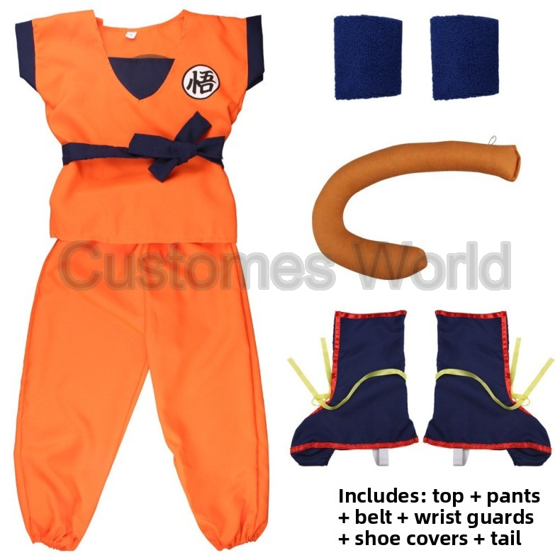 Boys Girls Halloween Son Goku  - Anime Cosplay Boy recension och pris