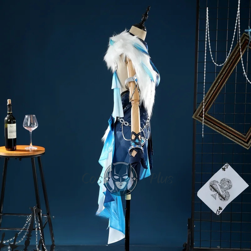 Genshin Impact Yelan Cosplay C - Women Anime Cosplay recension och pris
