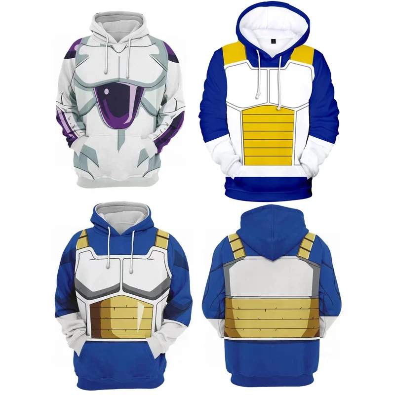 Vegeta IV Cosplay Hoodie 3D Pr - Cosplay Anime Basic recension och pris