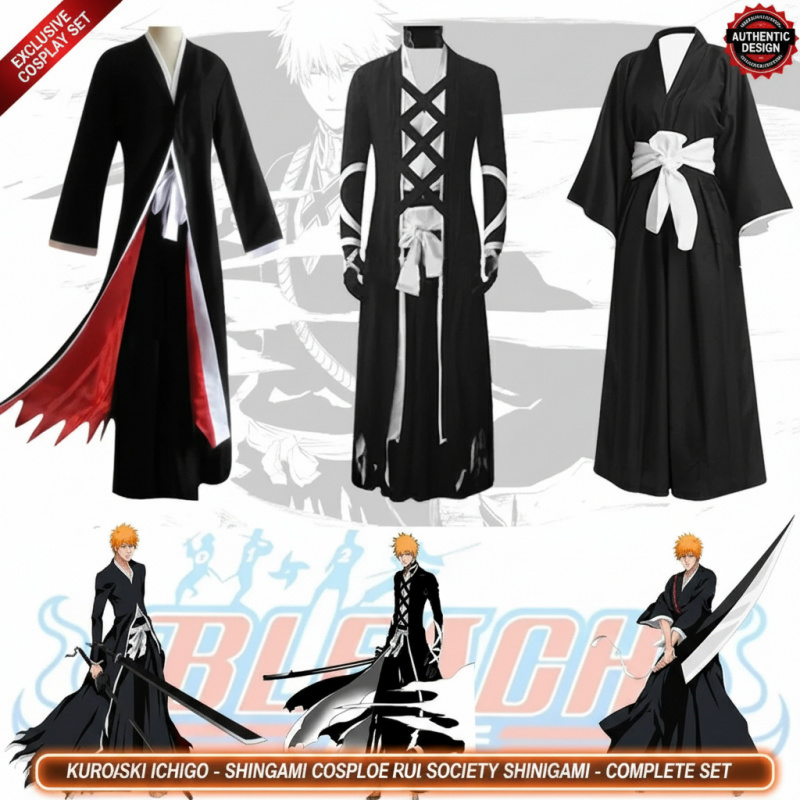 ☆SunlCos Anime Bleach Kurosaki - Anime Cosplay Bleach recension och pris