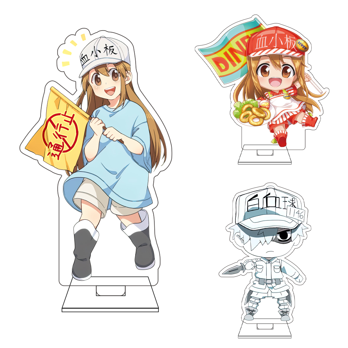 10CM Anime Cells at Work! Cosp - Anime Cosplay Cute recension och pris