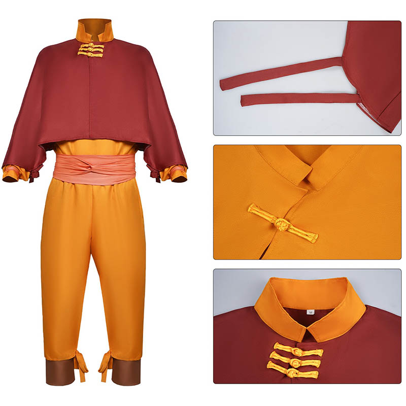 Aang Cosplay Costume 2024 Edit - Cosplay Avatar Anime recension och pris