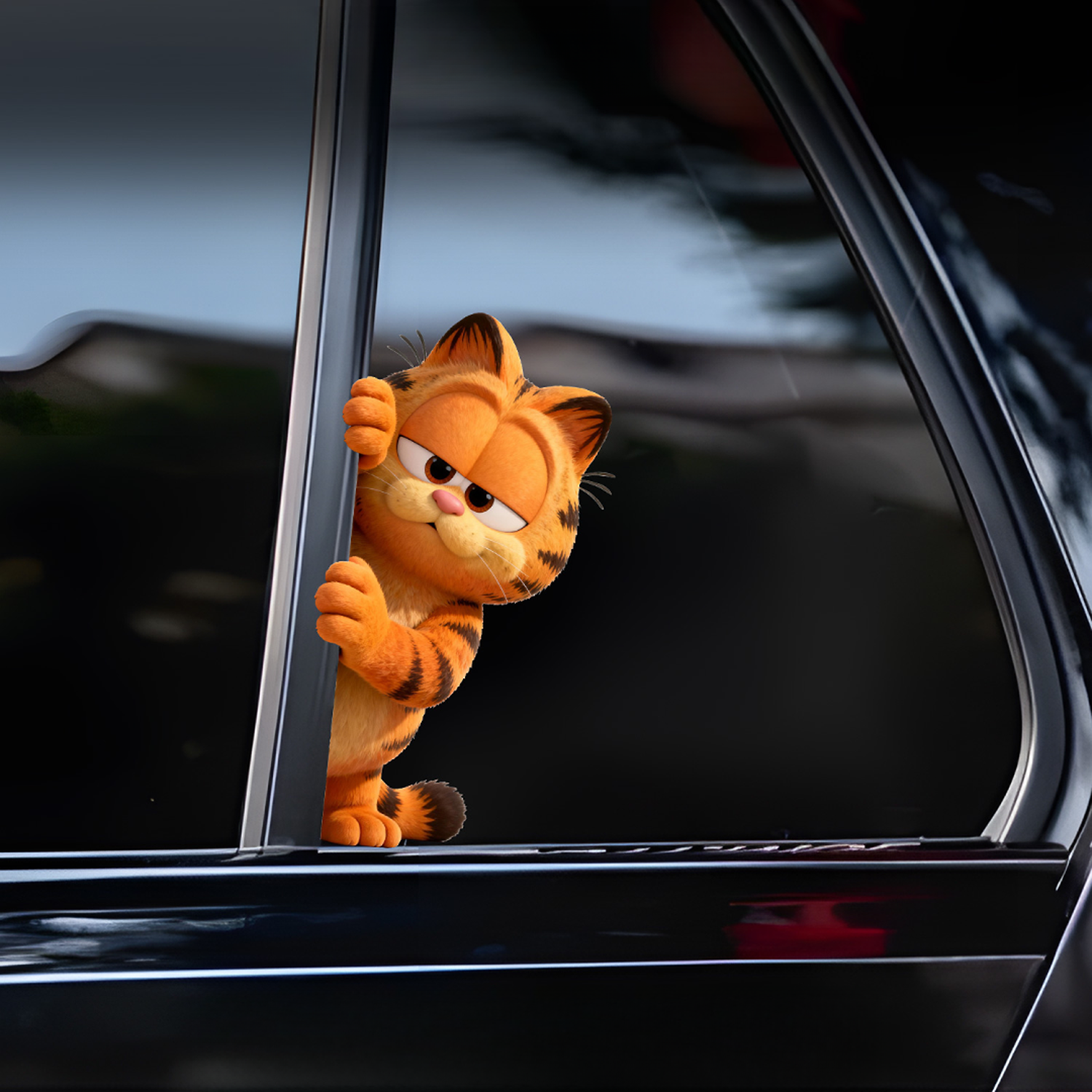 Cute Garfield Cartoon Vinyl St - Anime Cosplay Cute recension och pris