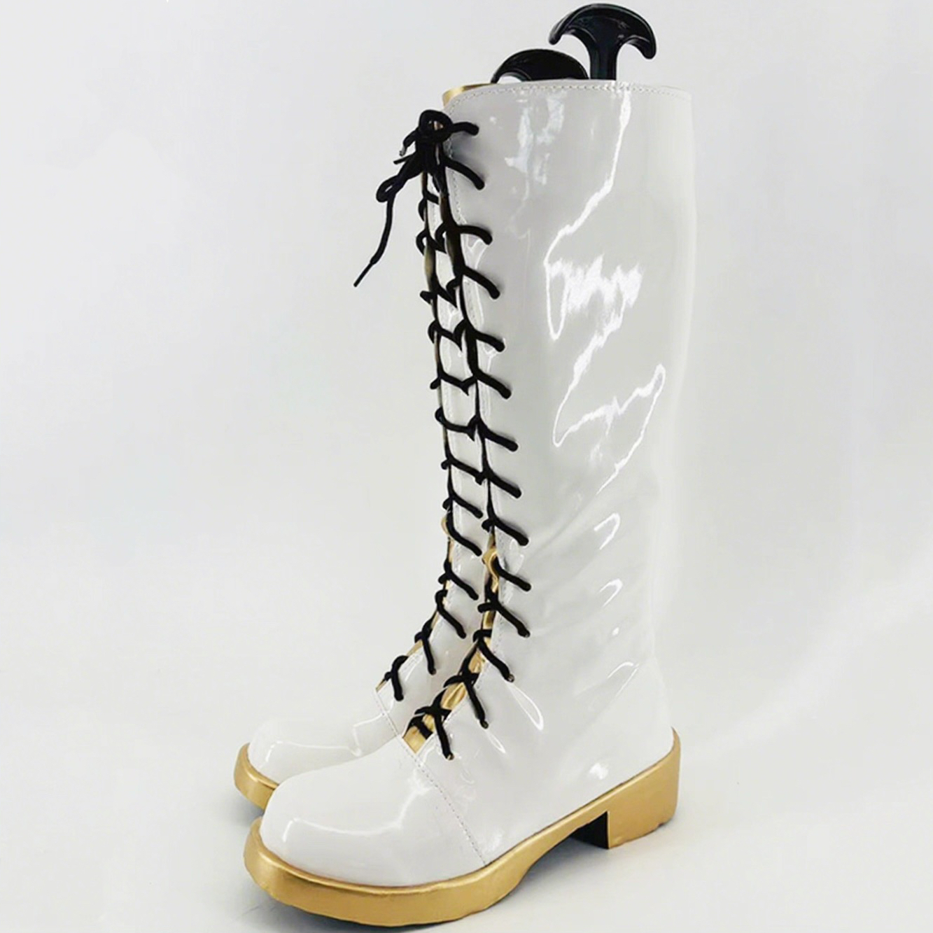Zoey Mira Rumi Boots Black Gol - Anime Zoey Cosplay recension och pris